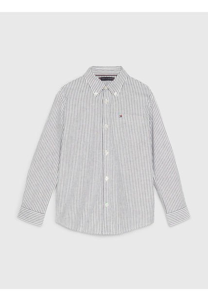 Camisa De Niño Essential Motivo Rayas Tommy Hilfiger