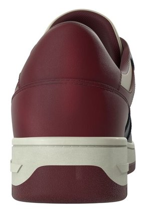 Tenis En Piel De Gran Calidad Hombre Azul Tommy Hilfiger