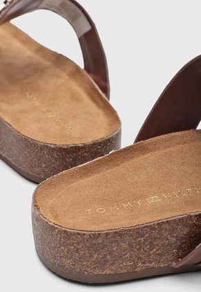 Sandalias Flip Flop TOMMY HILFIGER Tosana Café
