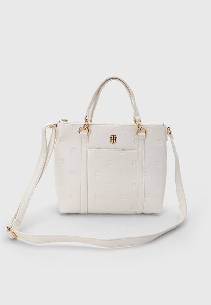 Bolso TOMMY HILFIGER Odette II Marfil