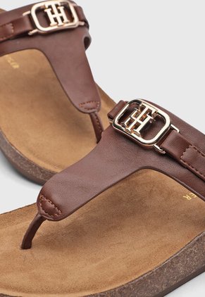 Sandalias Flip Flop TOMMY HILFIGER Tosana Café