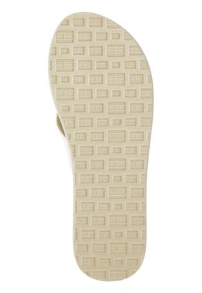 Sandalias Con Logo Mujer Beige Tommy Hilfiger