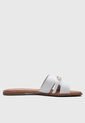 Sandalias Planas TOMMY HILFIGER Premii Blanco de Tommy Hilfiger