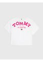 Camiseta De Niña Oversize Con Logo Tommy Hilfiger de Tommy Hilfiger