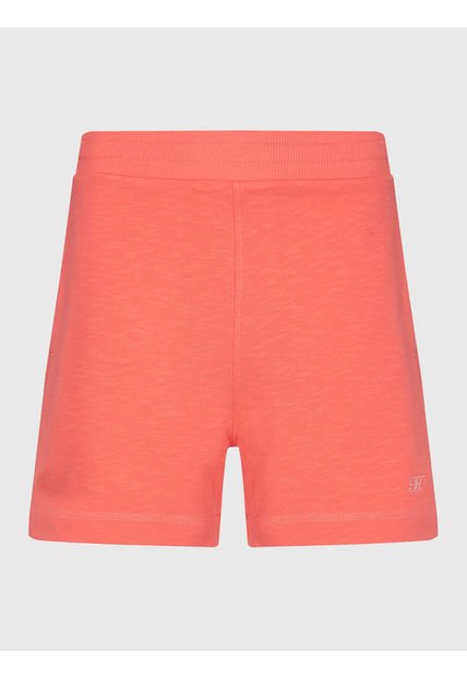 Bermudas De Felpa Moteada Mujer Rosa Tommy Hilfiger