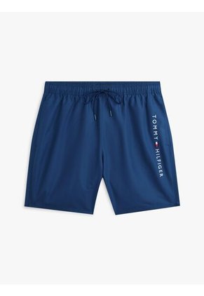 Traje Azul De Baño Con Cordón Ajustable Tommy Hilfiger