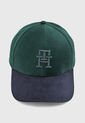 Gorra Verde Oscuro-Azul Navy TOMMY HILFIGER de Tommy Hilfiger