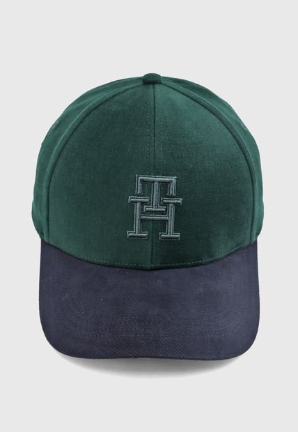 Gorra Verde Oscuro-Azul Navy TOMMY HILFIGER