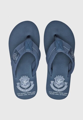 Sandalias Flip Flop TOMMY HILFIGER Patch Azul Tommy Hilfiger