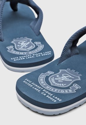 Sandalias Flip Flop TOMMY HILFIGER Patch Azul