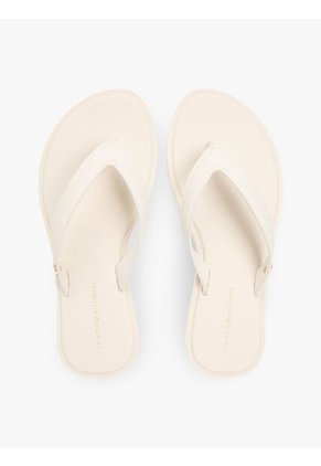 Sandalias Beige Con Monograma TH Tommy Hilfiger