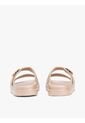 Sandalias Café Con Doble Tira Y Logo Esmaltado Tommy Hilfiger de Tommy Hilfiger