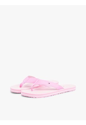 Sandalias Rosa De Tiras Trenzadas Con Rayas Ithaca Tommy Hilfiger