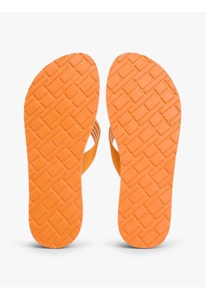 Sandalias Naranja De Tiras Trenzadas Con Rayas Ithaca Tommy Hilfiger