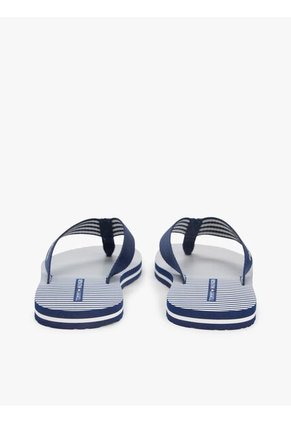 Sandalias Azul De Tiras Trenzadas Con Rayas Ithaca Tommy Hilfiger