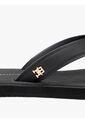 Sandalias Negro Con Monograma TH Tommy Hilfiger de Tommy Hilfiger