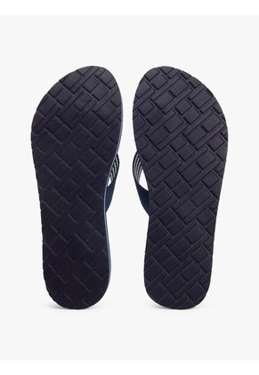Sandalias Azul De Tiras Trenzadas Con Rayas Ithaca Tommy Hilfiger