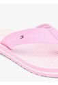 Sandalias Rosa De Tiras Trenzadas Con Rayas Ithaca Tommy Hilfiger de Tommy Hilfiger