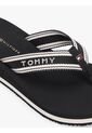 Sandalias Negro De Cuña Con Tira Trenzada Tommy Hilfiger de Tommy Hilfiger