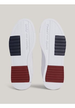 Tenis Blancos Essential En Cuero De Estilo Retro Tommy Hilfiger