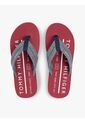 Sandalias Azul De Jacquard En Chambray De Puro Lino Tommy Hilfiger de Tommy Hilfiger