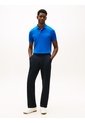 Polo Celeste De Punto Interlock De Corte Regular Tommy Hilfiger de Tommy Hilfiger