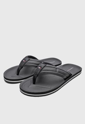 Sandalias Flip Flop TOMMY HILFIGER Padded Negro