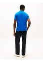 Polo Celeste De Punto Interlock De Corte Regular Tommy Hilfiger de Tommy Hilfiger