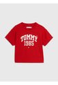 Camiseta Con Logo Universitario Niña Rojo Tommy Hilfiger de Tommy Hilfiger