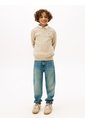 Saco Café De Punto Trenzado Y Cuello Redondo Tommy Hilfiger de Tommy Hilfiger
