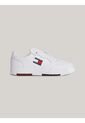 Tenis Blancos Essential En Cuero De Estilo Retro Tommy Hilfiger de Tommy Hilfiger
