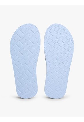 Sandalias Azul Con Parche Con Escudo Tommy Hilfiger