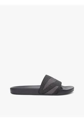 Sandalias Negro Con Pala De Jacquard Tommy Hilfiger Tommy Hilfiger