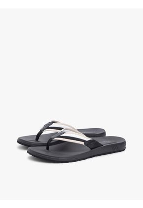 Sandalias Negro Con Plantilla Anatómica Tommy Hilfiger