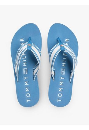 Sandalias Celeste Con Tiras De Tejido Trenzado Tommy Hilfiger