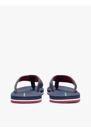 Sandalias Azul Con Tiras Acolchadas Y Logo Tommy Hilfiger