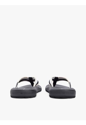 Sandalias Negro Con Plantilla Anatómica Tommy Hilfiger