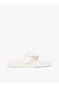 Sandalias Beige Con Tira Doble Y Logo Esmaltado Tommy Hilfiger de Tommy Hilfiger