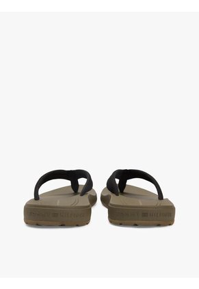 Sandalias Negro Con Plantilla Anatómica Tommy Hilfiger