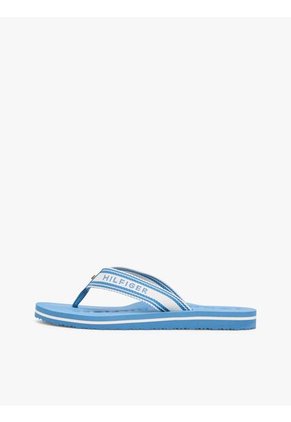Sandalias Celeste Con Tiras De Tejido Trenzado Tommy Hilfiger