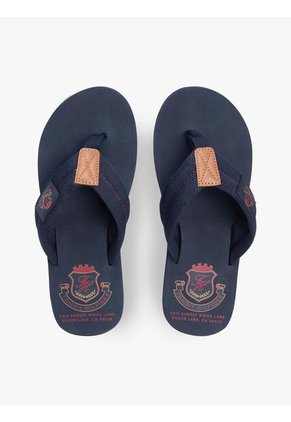 Sandalias Azul Con Parche Con Escudo Tommy Hilfiger