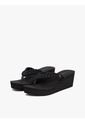 Sandalias Negro De Cuña Con Tiras Trenzadas Tommy Hilfiger de Tommy Hilfiger