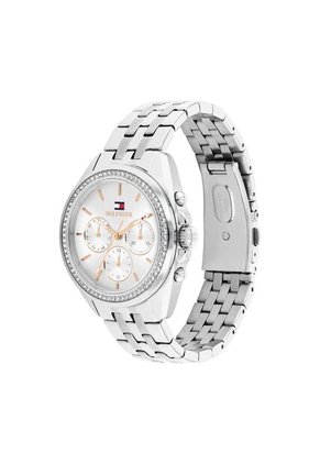 Reloj Tommy Hilfiger Modelo 1782802 Plateado Mujer