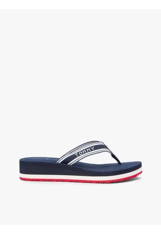 Sandalias Multicolor De Cuña Con Tira Trenzada Tommy Hilfiger Tommy Hilfiger