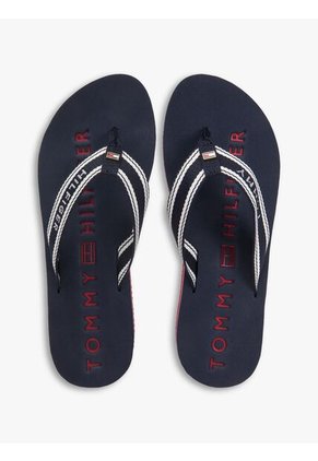 Sandalias Multicolor Con Tiras De Tejido Trenzado Tommy Hilfiger
