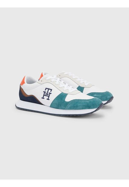 Tenis Estilo Running Con Monograma Tommy Hilfiger