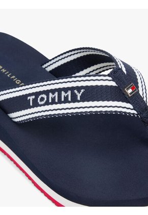 Sandalias Multicolor De Cuña Con Tira Trenzada Tommy Hilfiger