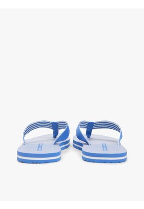 Sandalias Azul De Tiras Trenzadas Con Rayas Ithaca Tommy Hilfiger