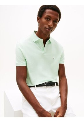 Polo Verde Claro 1985 De Corte Regular Tommy Hilfiger
