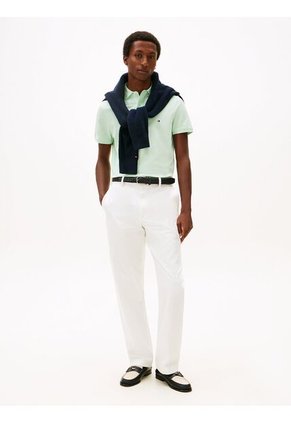 Polo Verde Claro 1985 De Corte Regular Tommy Hilfiger